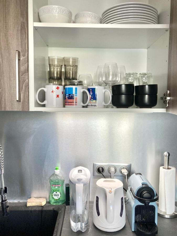 شقة Nice West Cosy Flat Balcony, Near Airport, Train, Beach, Public Transport, Supermarket, Comfortable And Well Equipped المظهر الخارجي الصورة